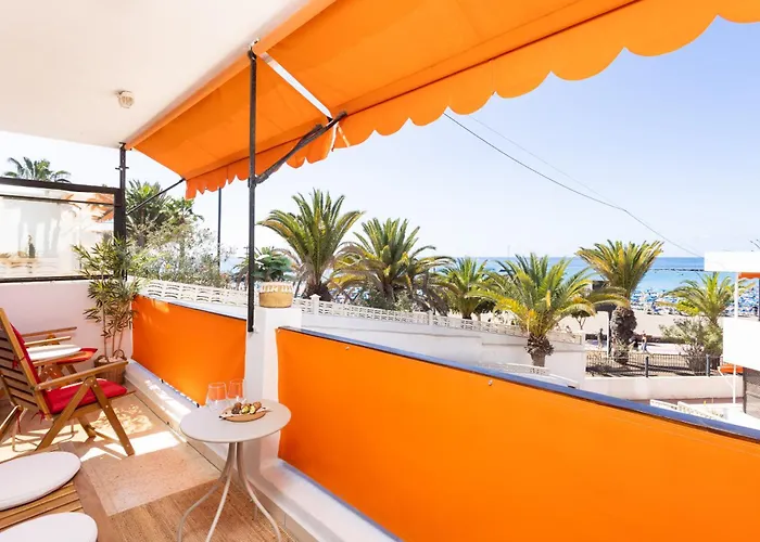 Tms Veramar2, Seafront, Ac, Pool & Parking * 아로나