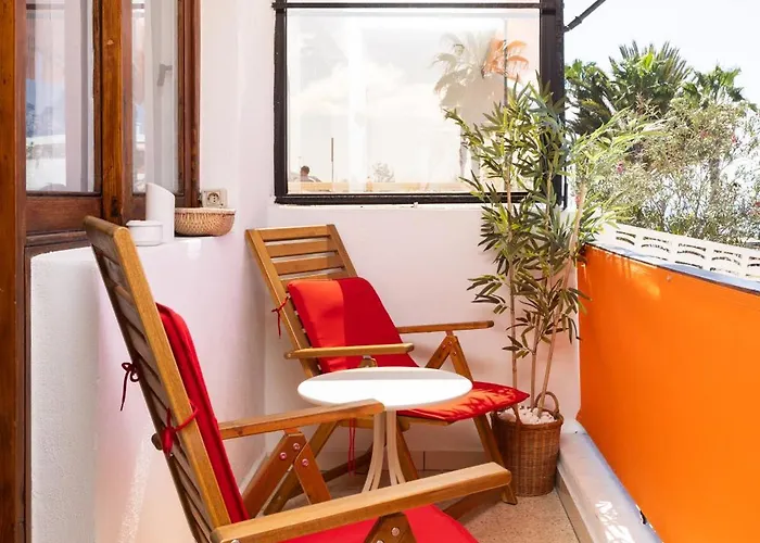 아파트 Tms Veramar2, Seafront, Ac, Pool & Parking 아로나